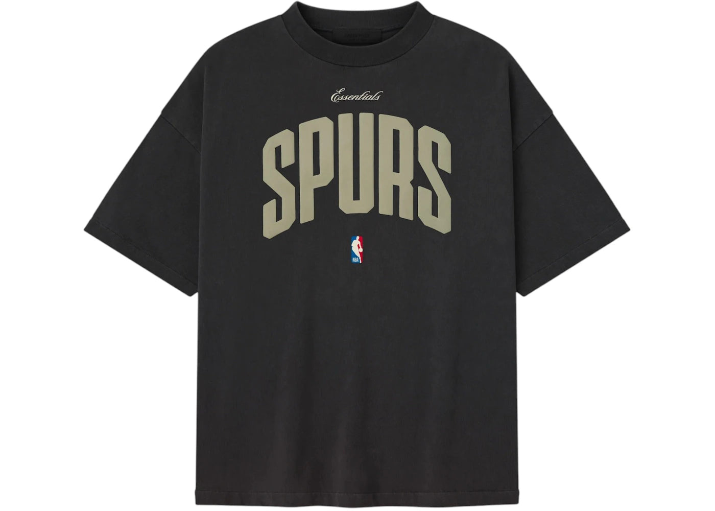 Fear of God Essentials Spurs 90's Tee Black