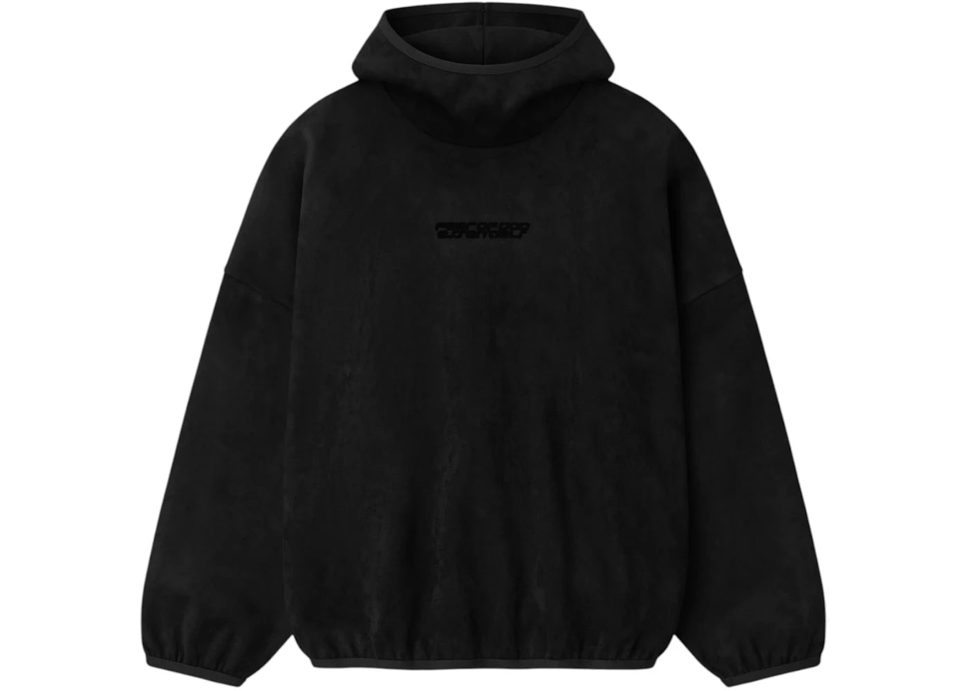 Fear of God Essentials Suede Fleece Modern Hoodie Vintage Black