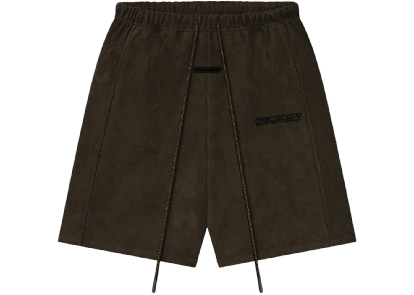 Fear of God Essentials Suede Fleece Relaxed Short Brown