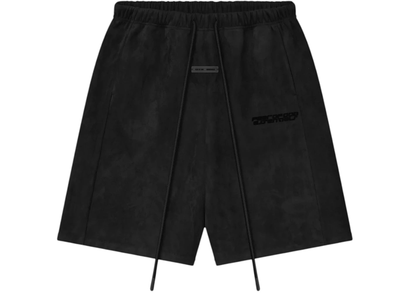Fear of God Essentials Suede Fleece Relaxed Short Vintage Black