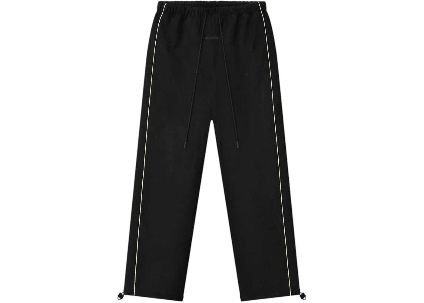 Fear of God Essentials Suede Fleece Signature Relaxed Pant Vintage Black