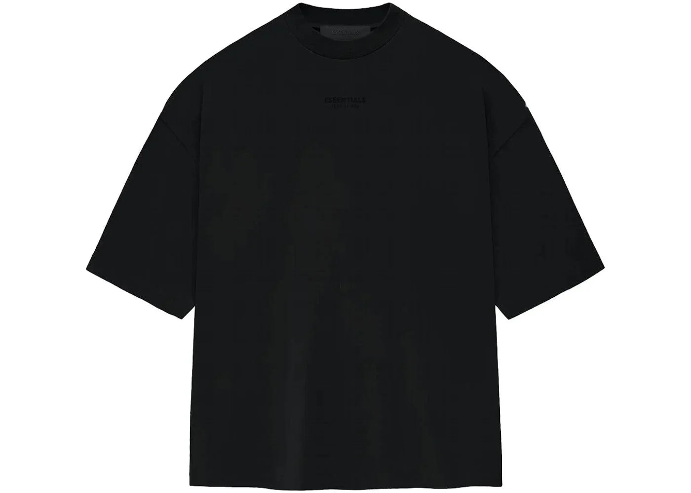 Fear of God Essentials Small Logo Tee Jet Black - Side Kicks
