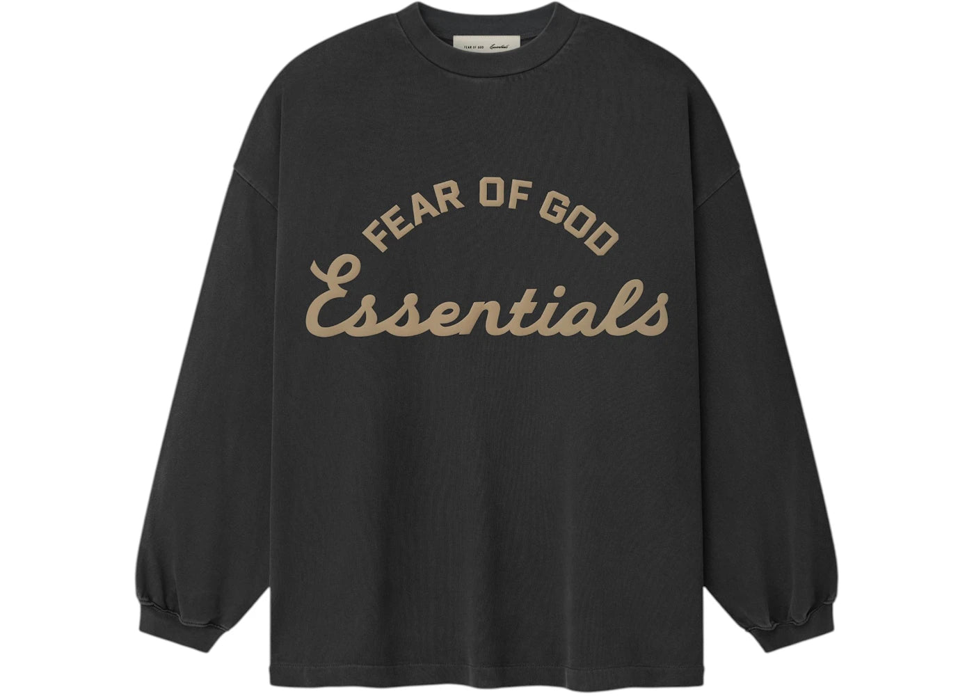 Fear of God Essentials Training 90's Long Sleeve Tee Faded Iron Grey