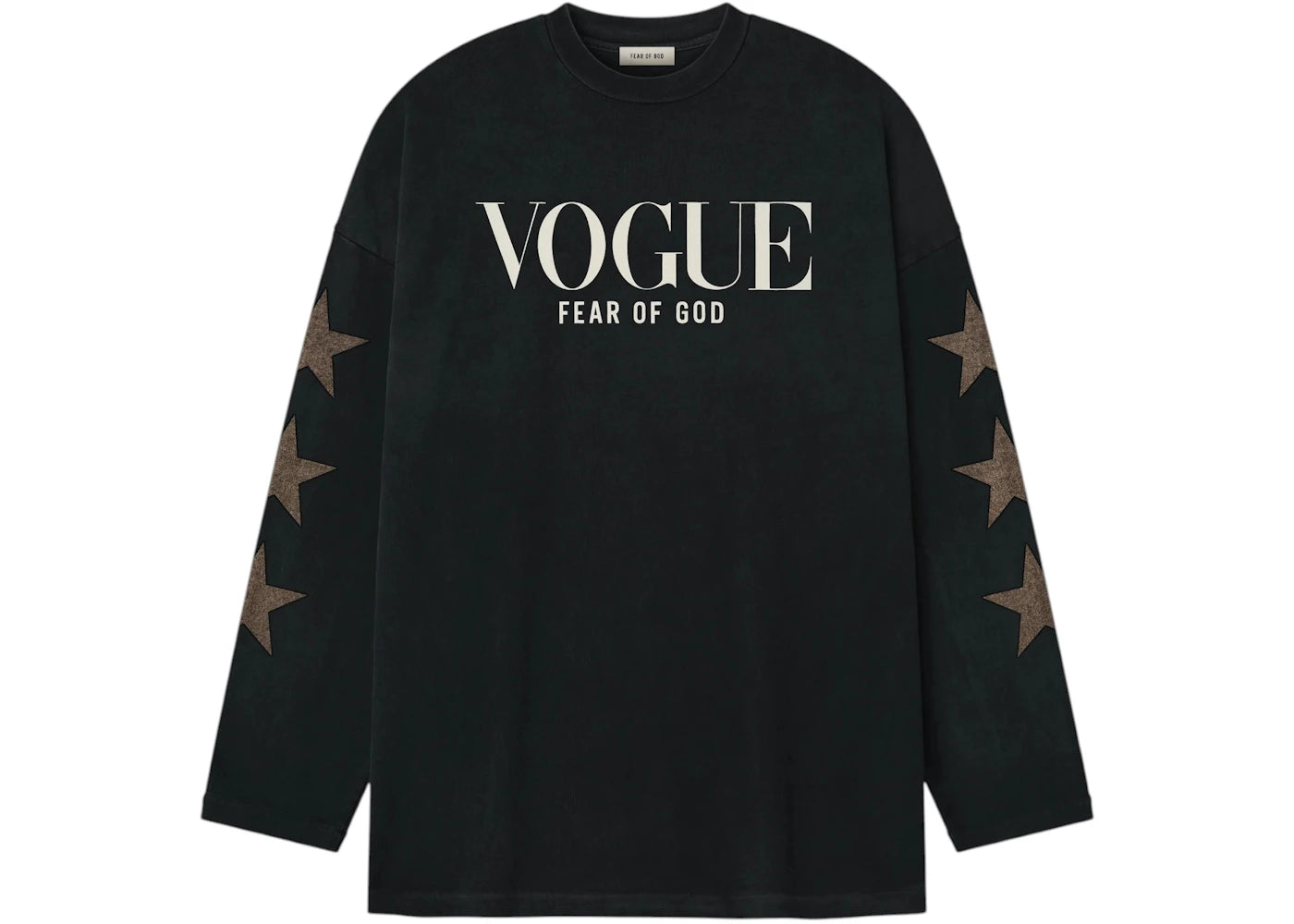 Fear of God Essentials Vogue Fear of God Hollywood Long Sleeve Tee Black