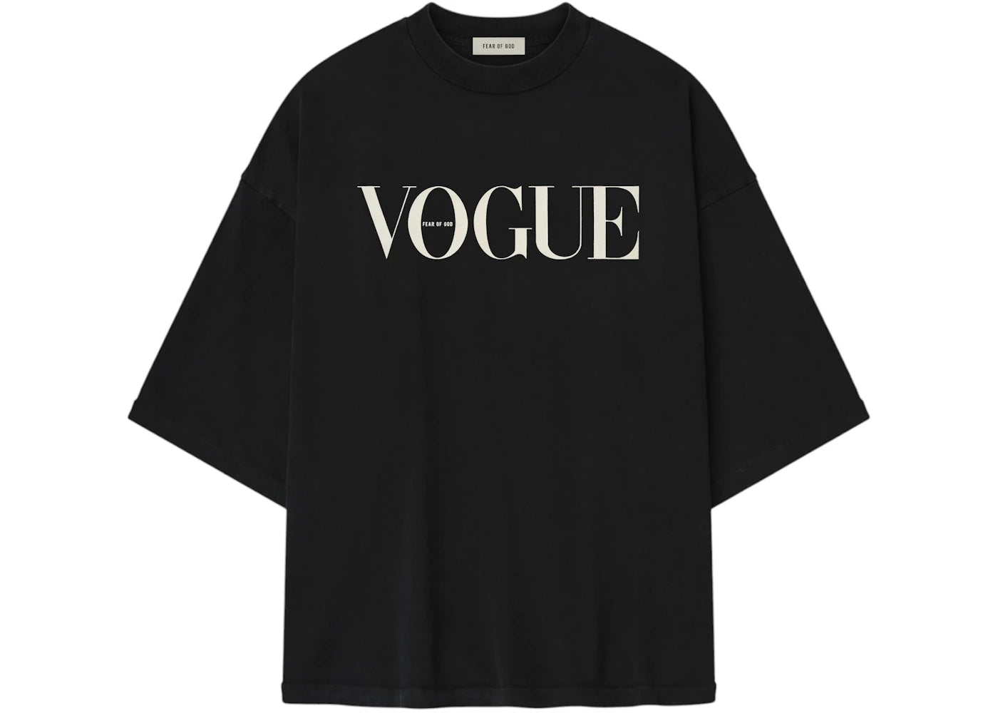 Fear of God Essentials Vogue Fear of God Hollywood Tee Black