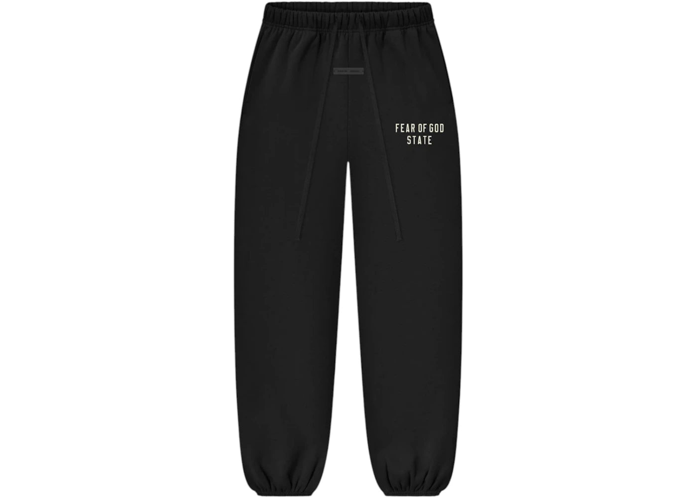 Fear of God Essentials Womens Classic Fleece Sweatpant (FW25) Jet Black