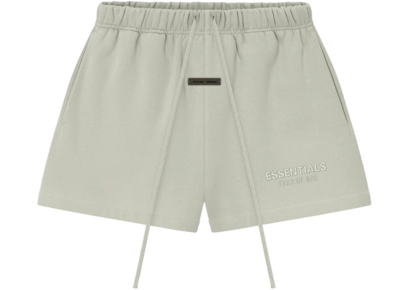 Fear of God Essentials Womens Classic Fleece Sweatshort Abbey Stone