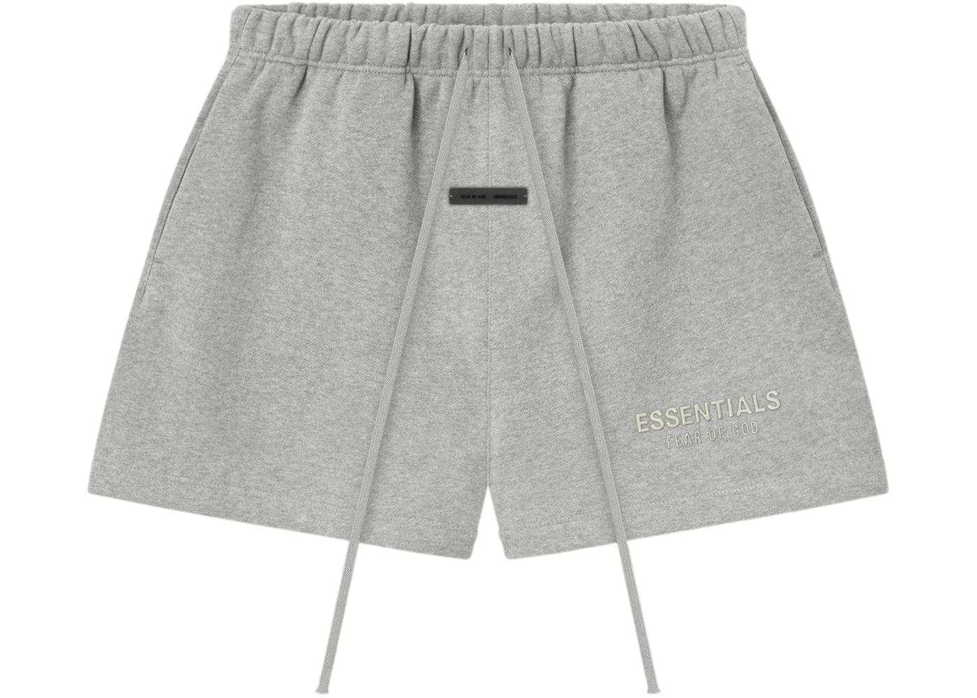 Fear of God Essentials Womens Classic Fleece Sweatshort Concrete Heather