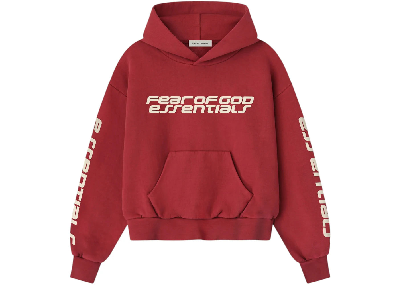 Fear of God Essentials Women's Classic Hoodie Crimson