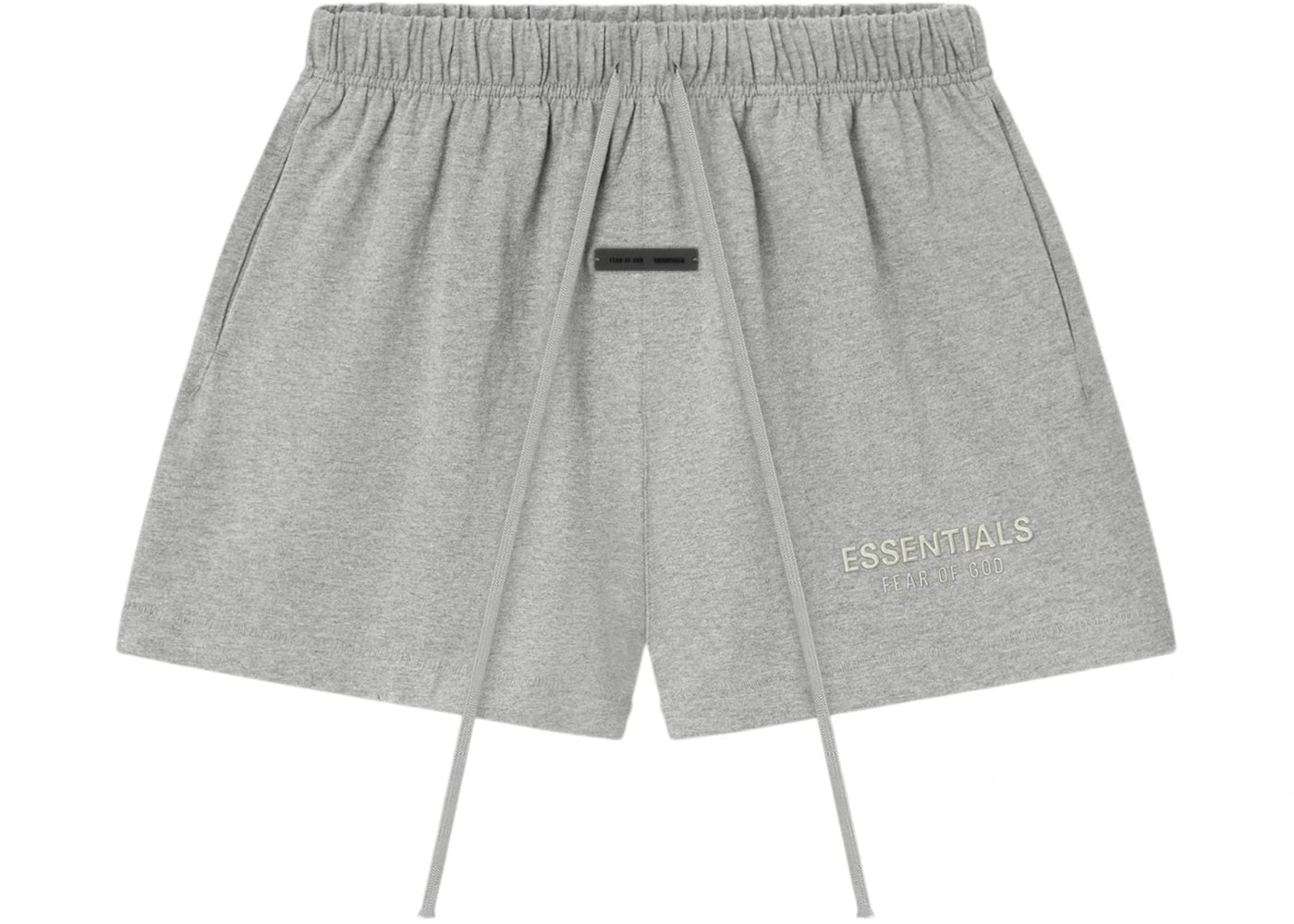 Fear of God Essentials Womens Classic Jersey Sweatshort Concrete Heather