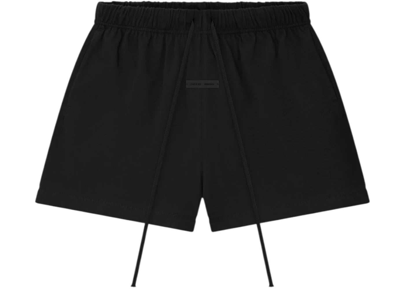 Fear of God Essentials Womens Classic Jersey Sweatshort Jet Black