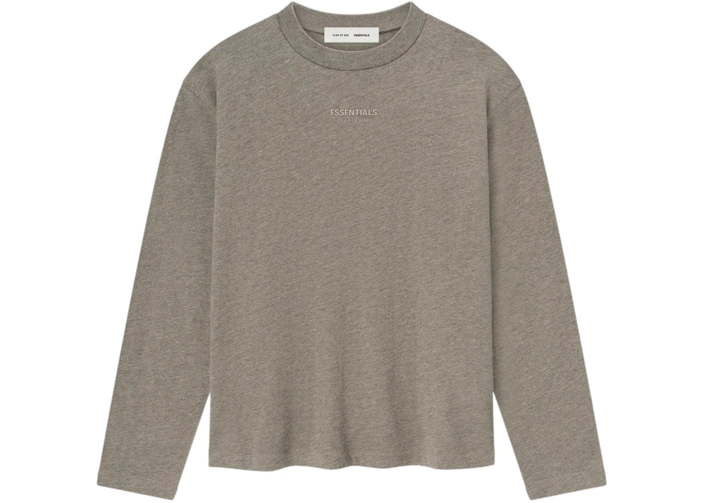 Fear of God Essentials Womens Classic Long Sleeve Tee Homestead Heather
