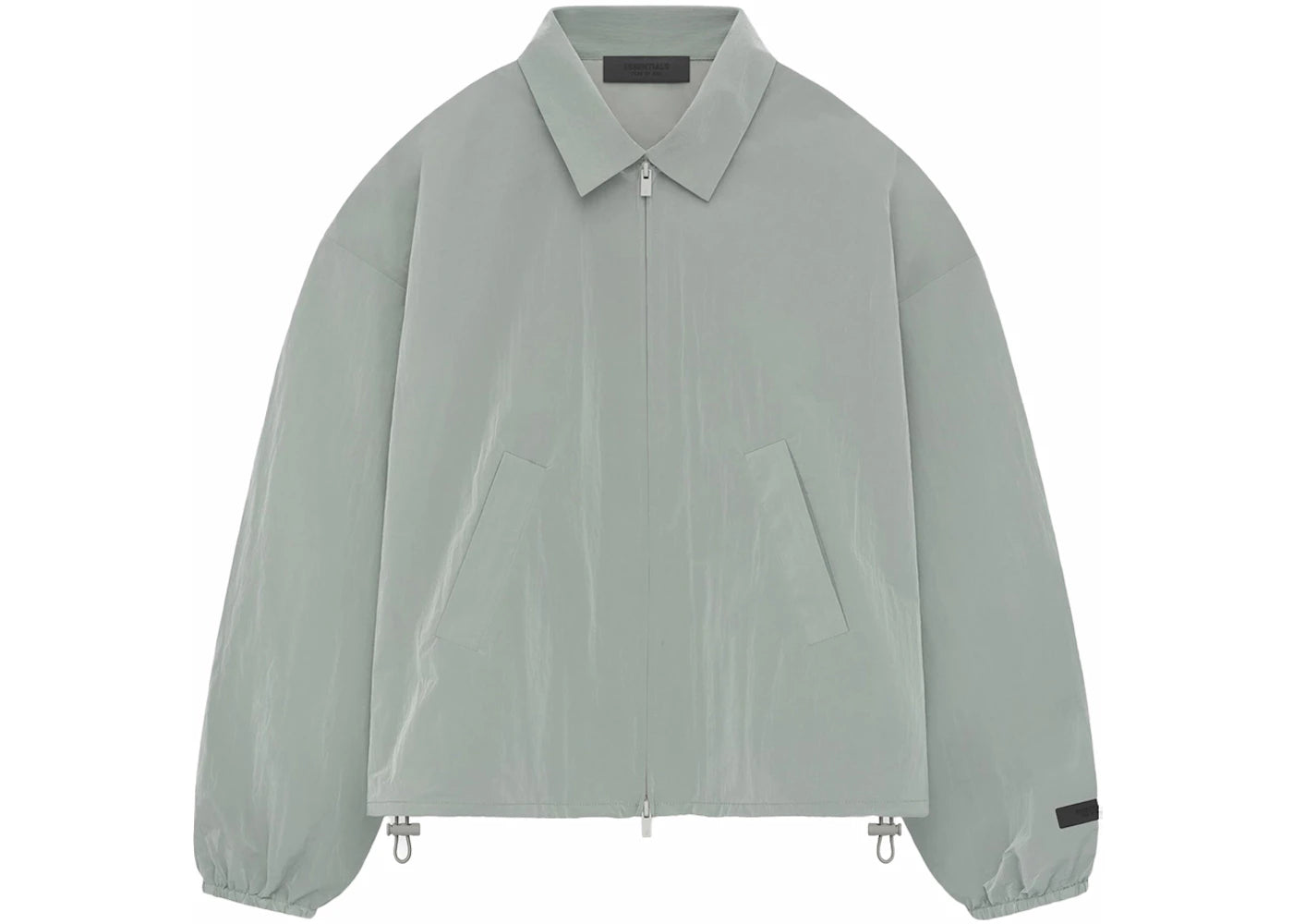 Fear of God Essentials Women's Crinkle Nylon Shell Bomber Seal