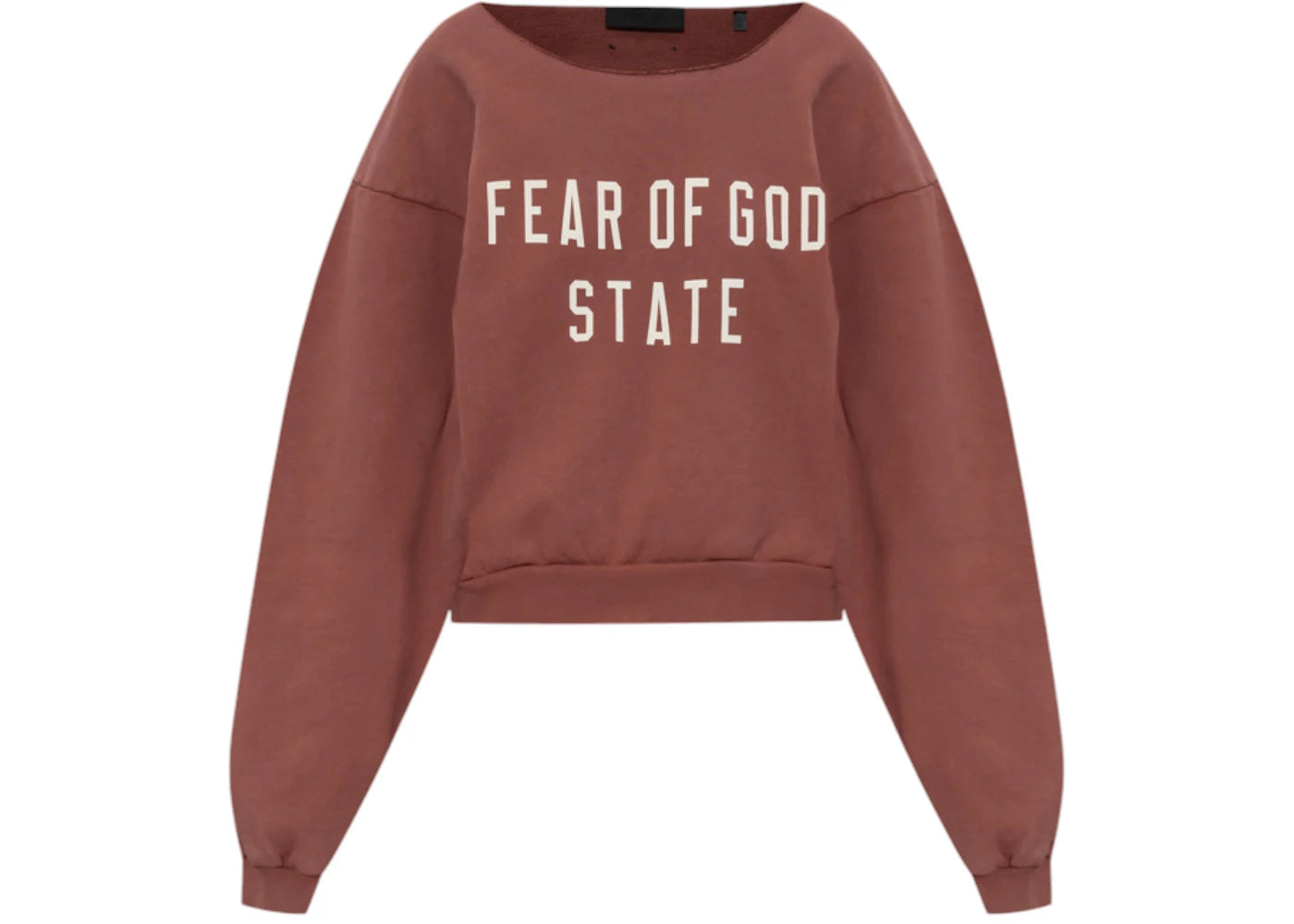 Fear of God Essentials Women's Fleece Hoodie Crimson