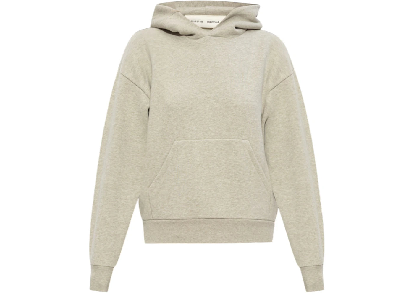 Fear of God Essentials Women's Fleece Hoodie Heather Stone
