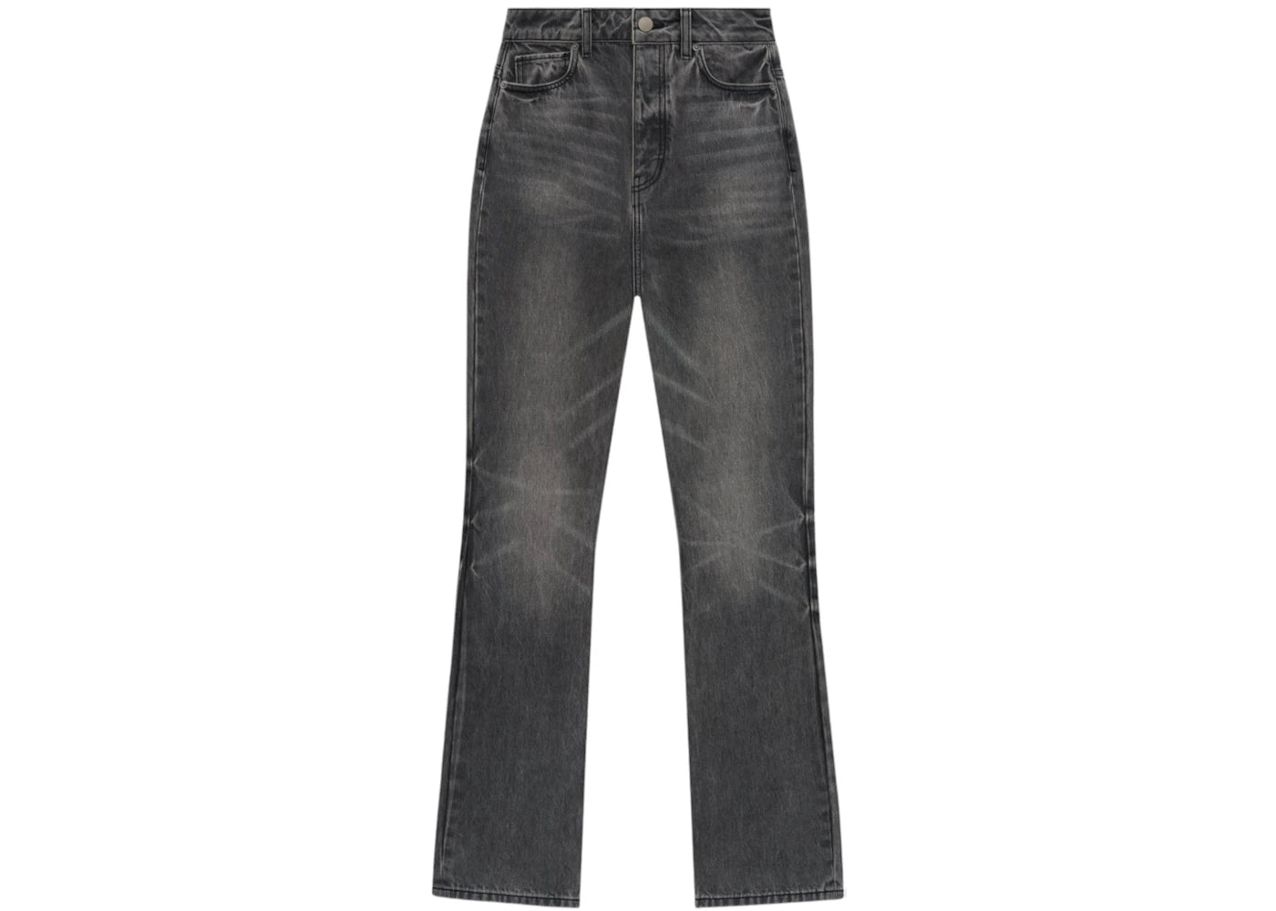 Fear of God Essentials Women's High Waisted Fitted Jeans Vintage Black