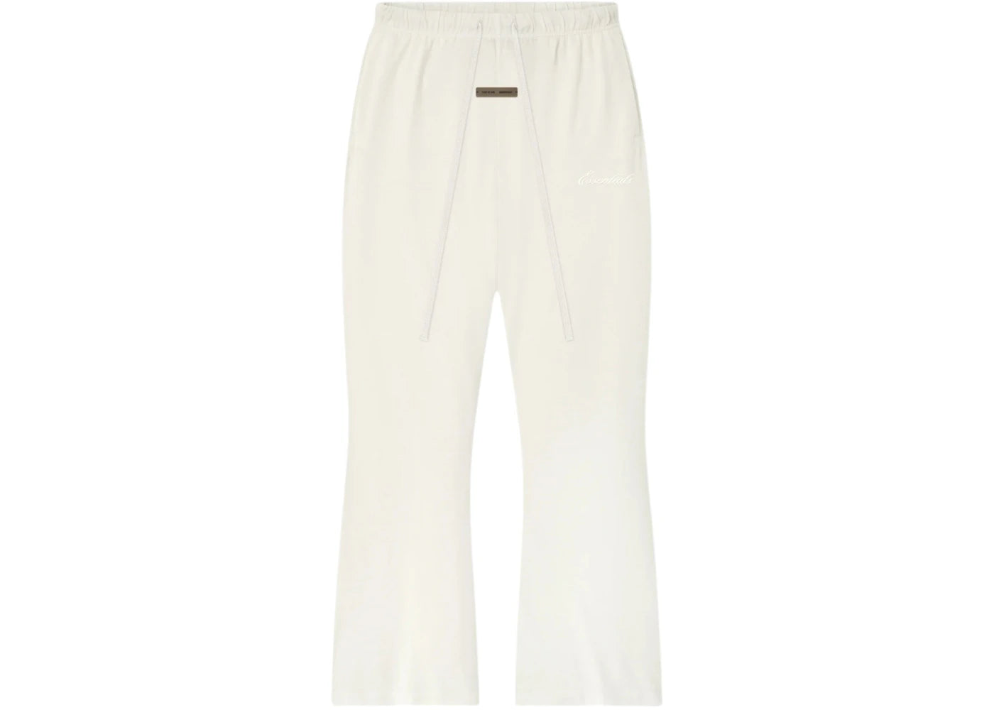 Fear of God Essentials Womens Jersey Flare Sweatpant Ivory