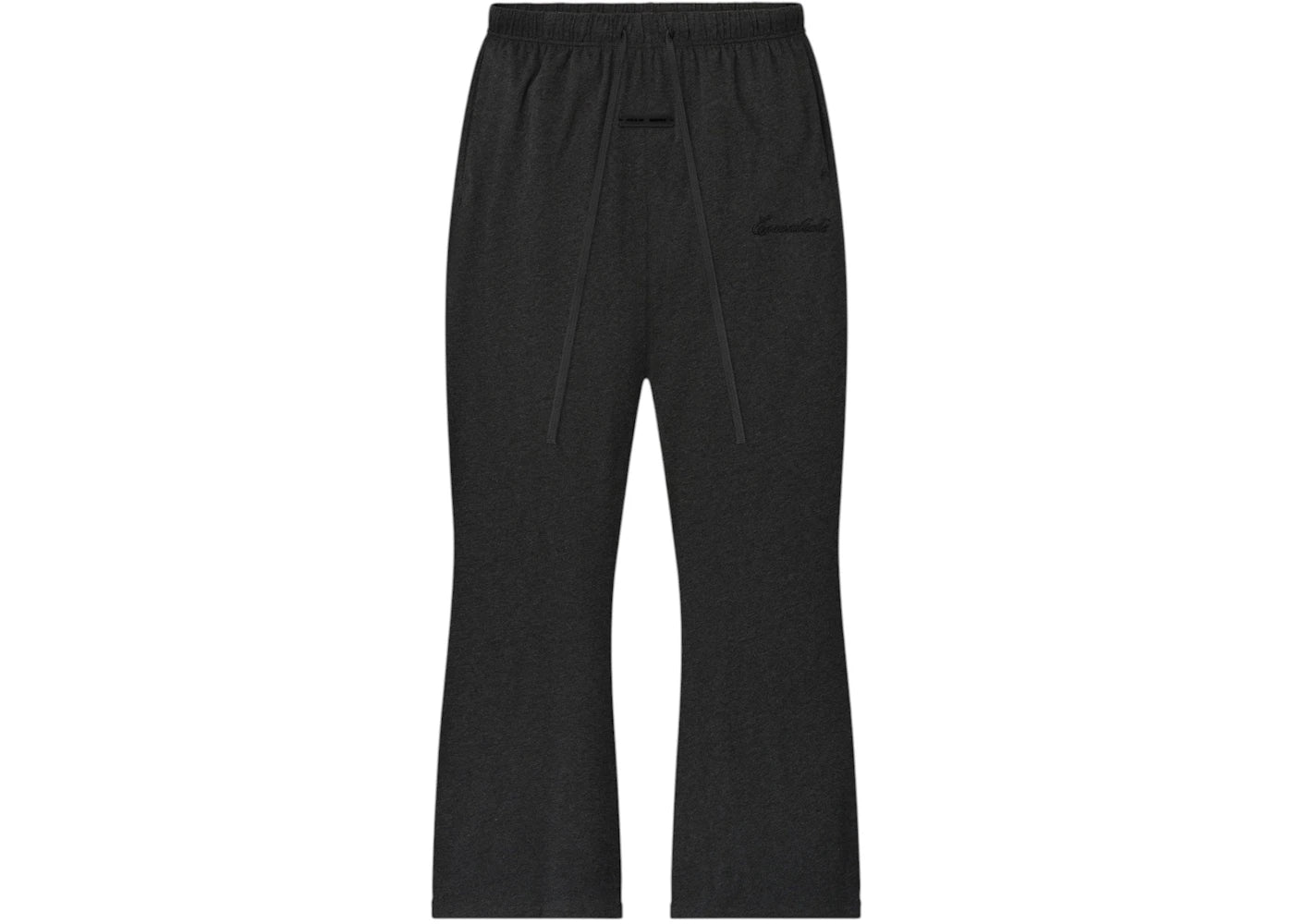 Fear of God Essentials Womens Jersey Flare Sweatpant Vintage Black