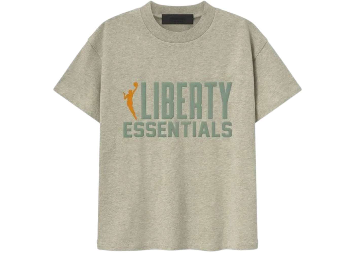 Fear of God Essentials Women's Liberty Classic Tee Heather Stone