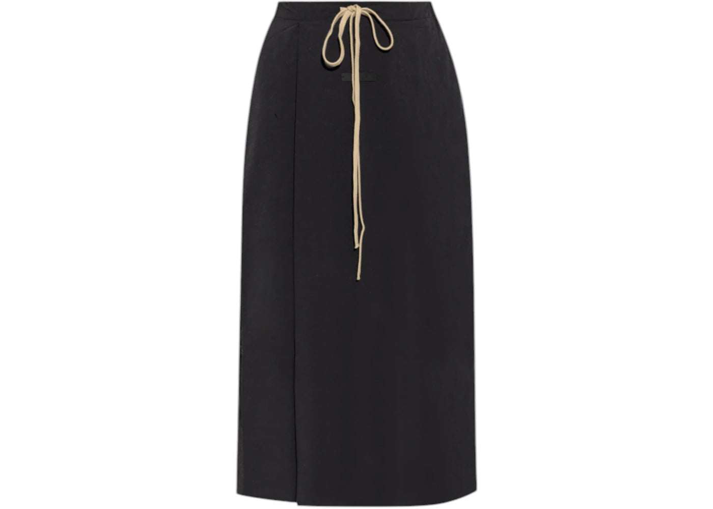 Fear of God Essentials Women's Military Nylon Wrap Skirt Black