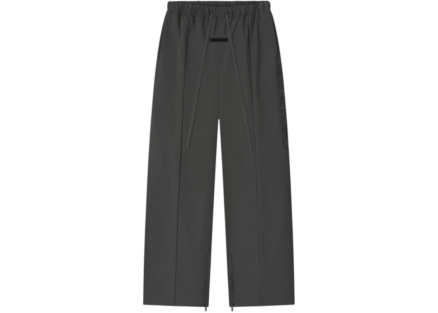 Fear of God Essentials Women's Nylon Relaxed Track Pant Iron Grey