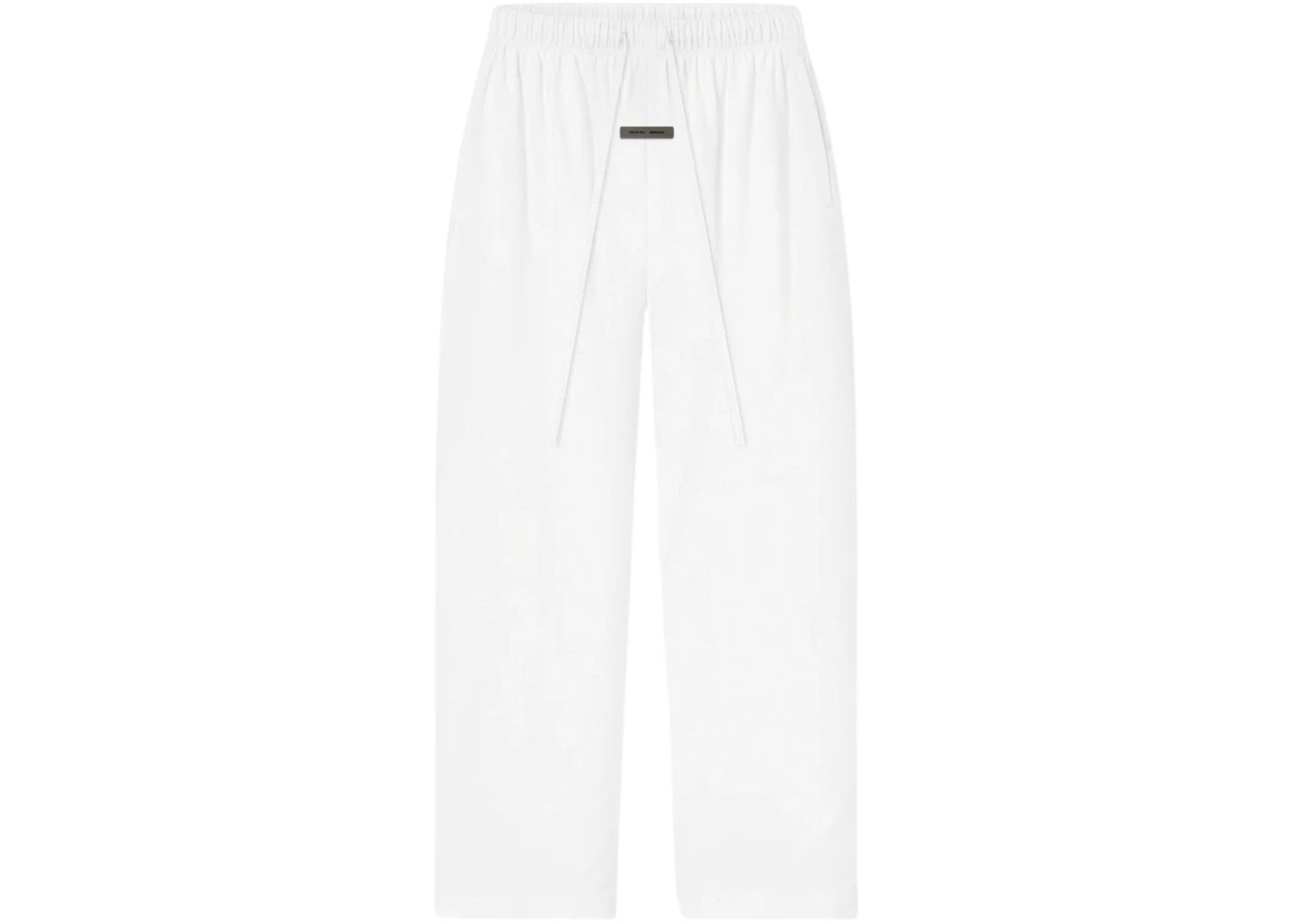 Fear of God Essentials Womens Relaxed Jersey Sweatpant Cloud White