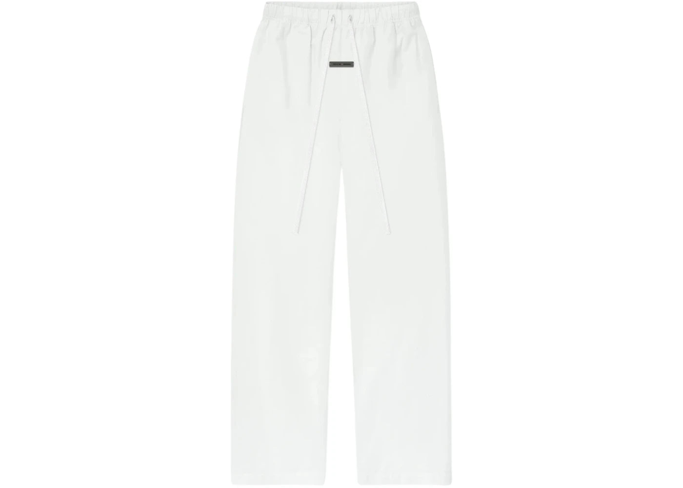 Fear of God Essentials Womens Relaxed Oxford Pant Cloud White