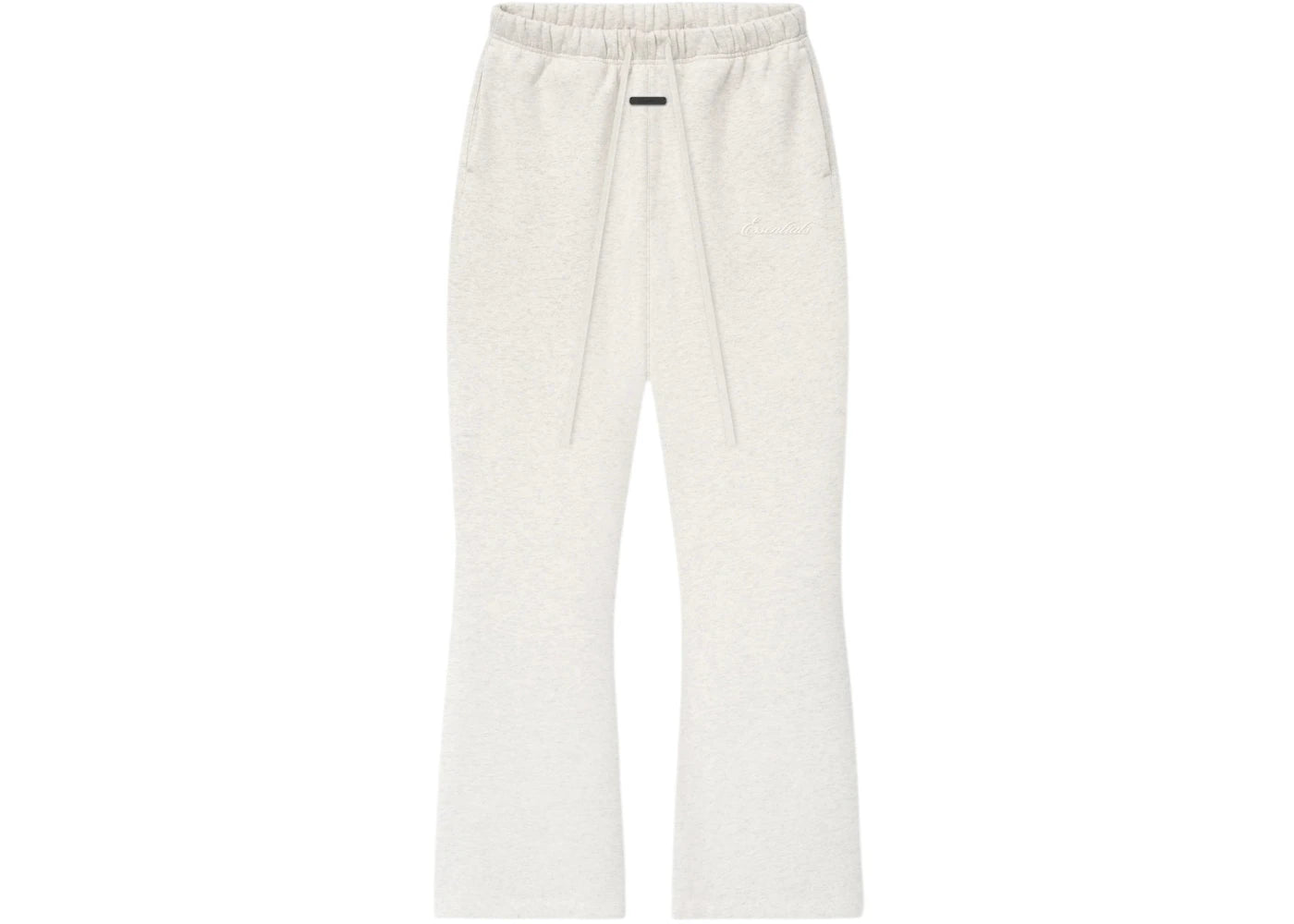 Fear of God Essentials Womens Signature Classic Fit Flare Sweatpant Oatmeal Heather/Light Heather