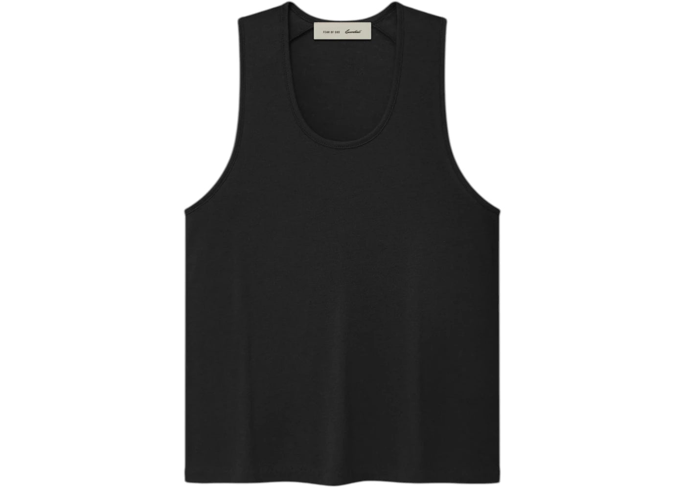Fear of God Essentials Womens Signature Classic Tank Vintage Black