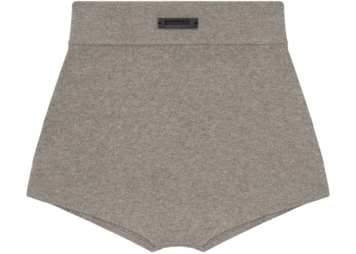 Fear of God Essentials Womens Soft Rib Knit Boxer Homestead Heather