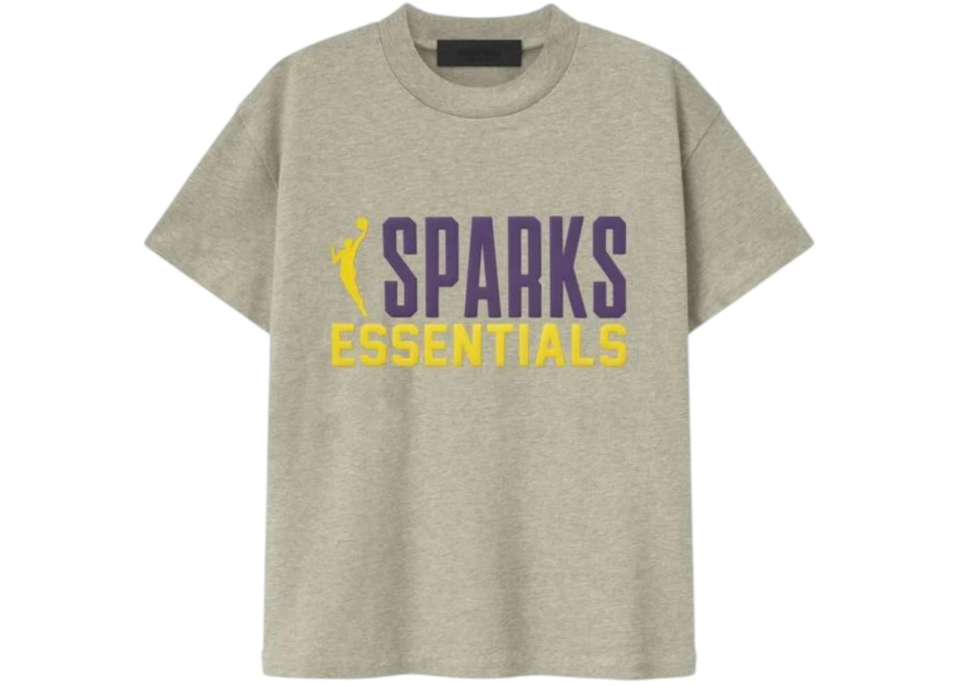 Fear of God Essentials Women's Sparks Classic Tee Heather Stone