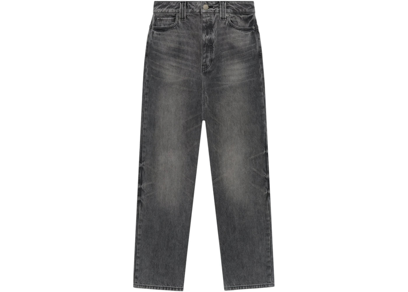 Fear of God Essentials Women's Straight Leg Denim Jeans Vintage Black