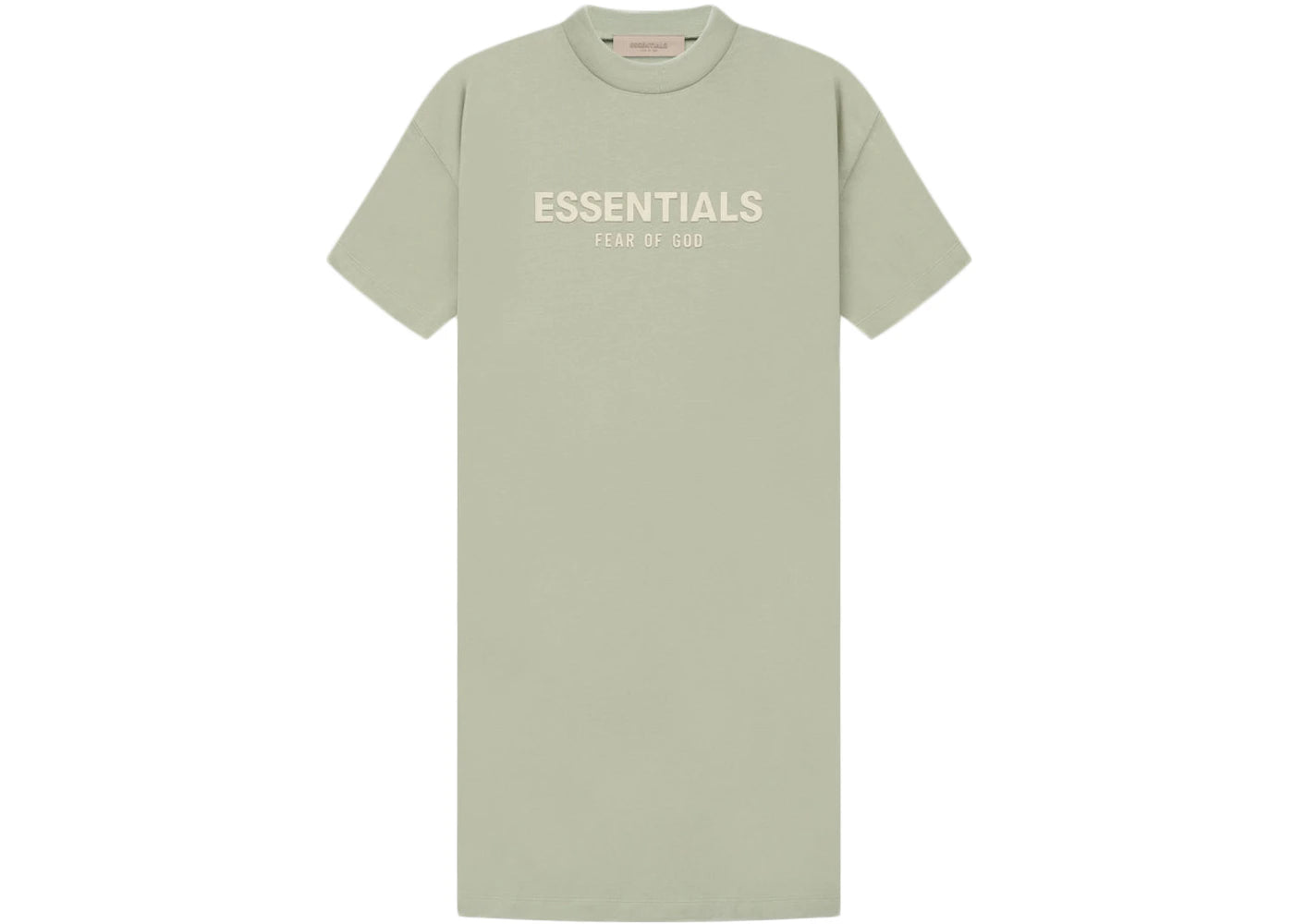 Fear of God Essentials Women's Tee Shirt Dress Seafoam