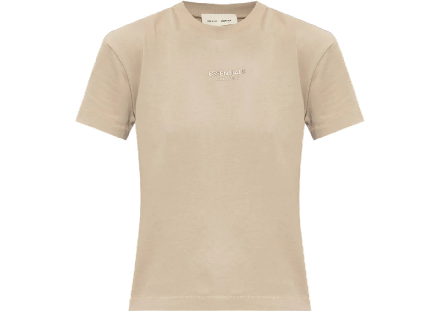 Fear of God Essentials Women's Top Jersey Crewneck T-Shirt Timber