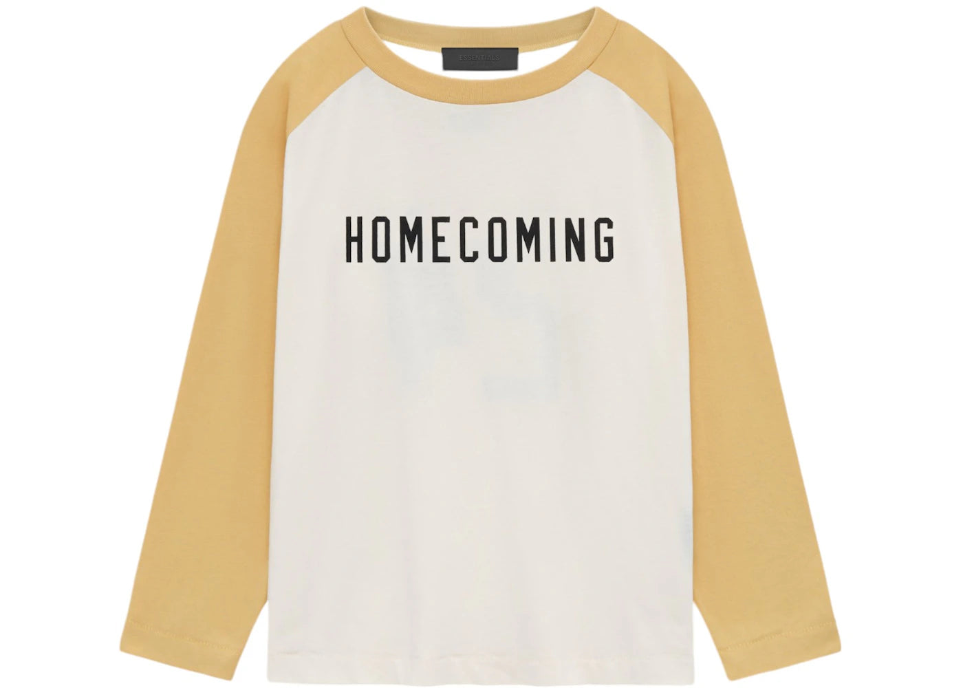 Fear of God Essentials Womens Tri-Blend Baseball Shirt Amber