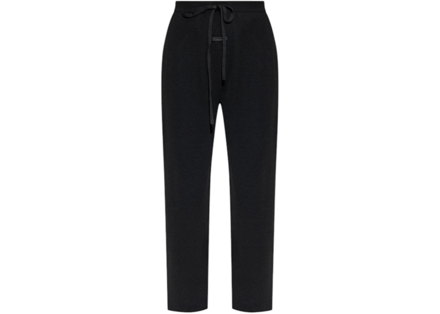 Fear of God Essentials Women's Waffle Fitted Sweatpant Black (SS25)
