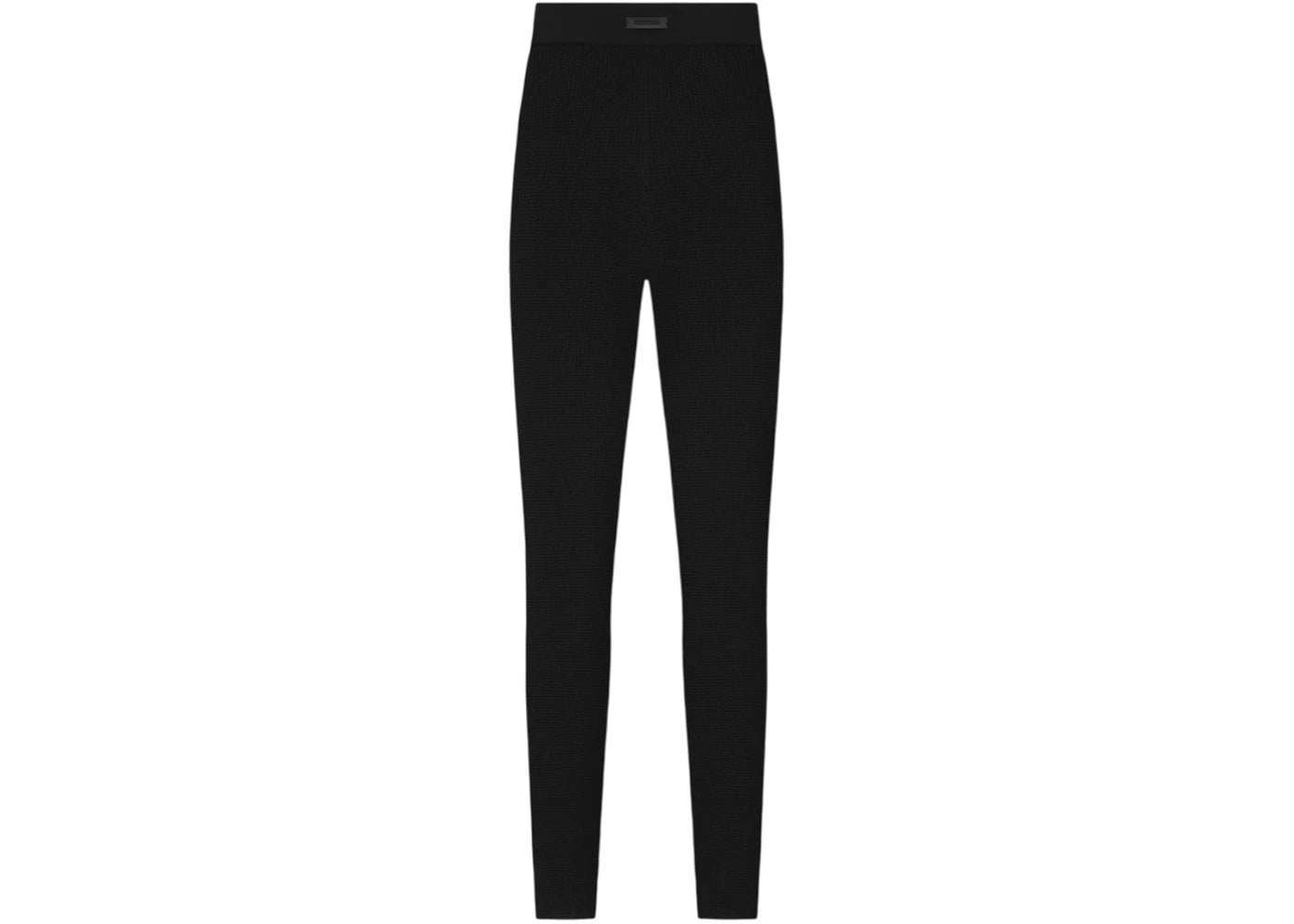 Fear of God Essentials Womens Waffle Legging Jet Black