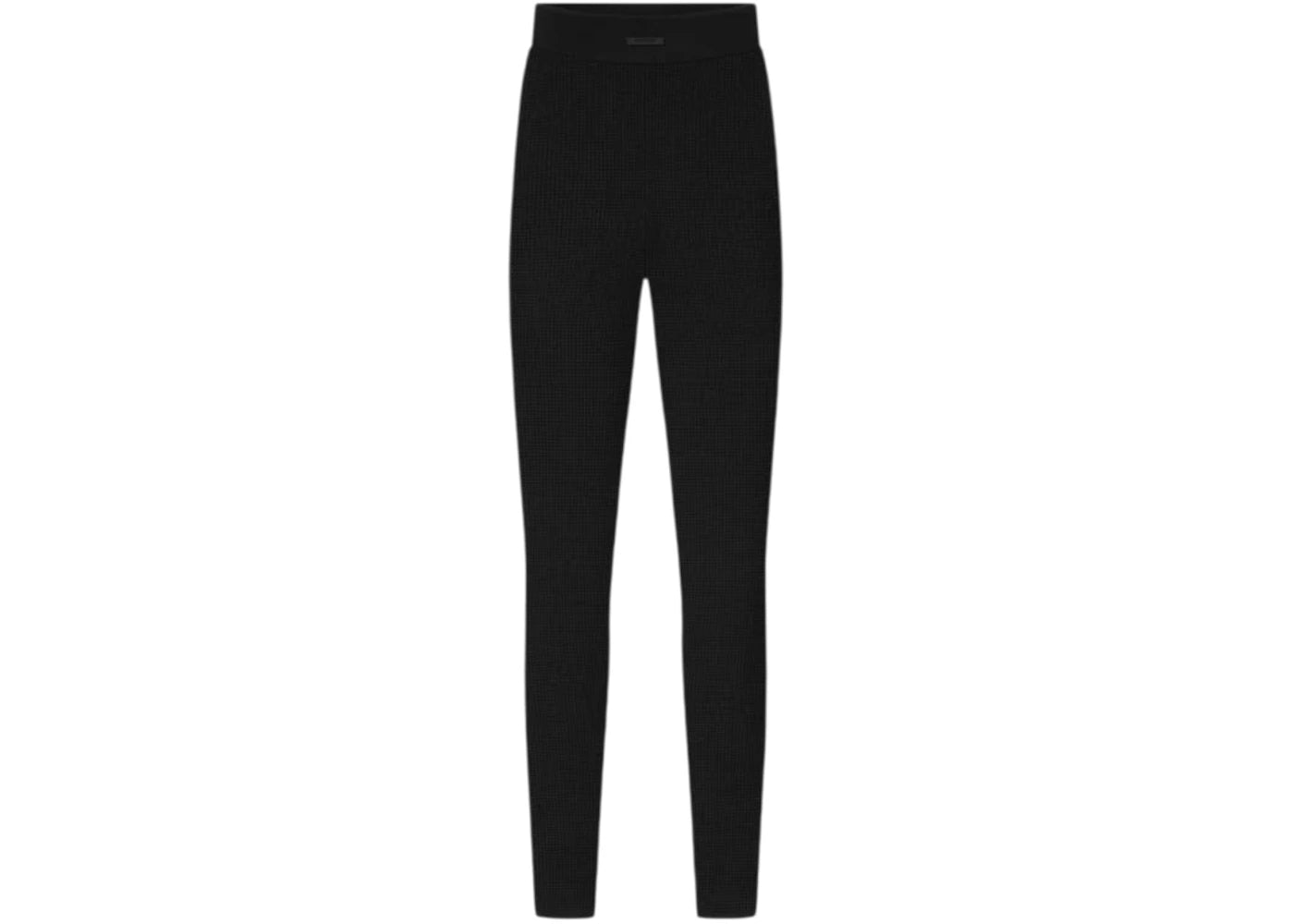 Fear of God Essentials Womens Waffle Leggings Vintage Black