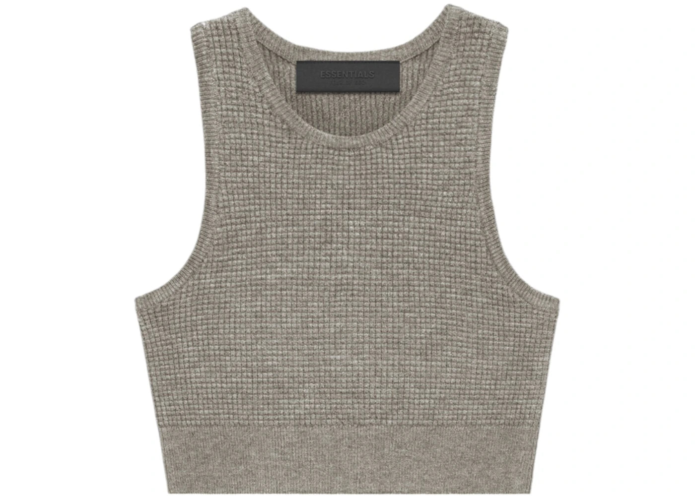 Fear of God Essentials Women's Waffle Sport Tank Heather Gray