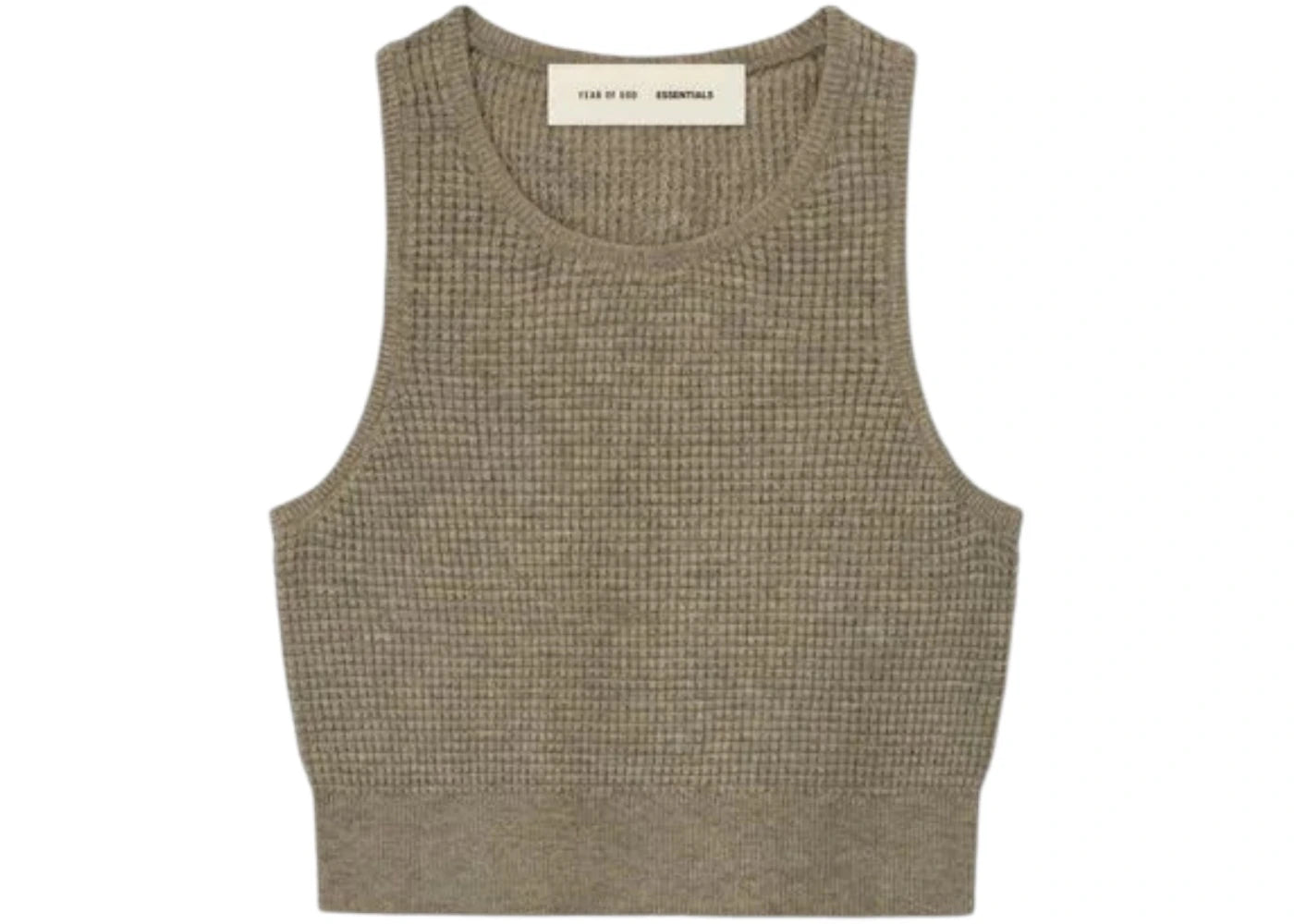 Fear of God Essentials Womens Waffle Sport Tank Homestead Heather