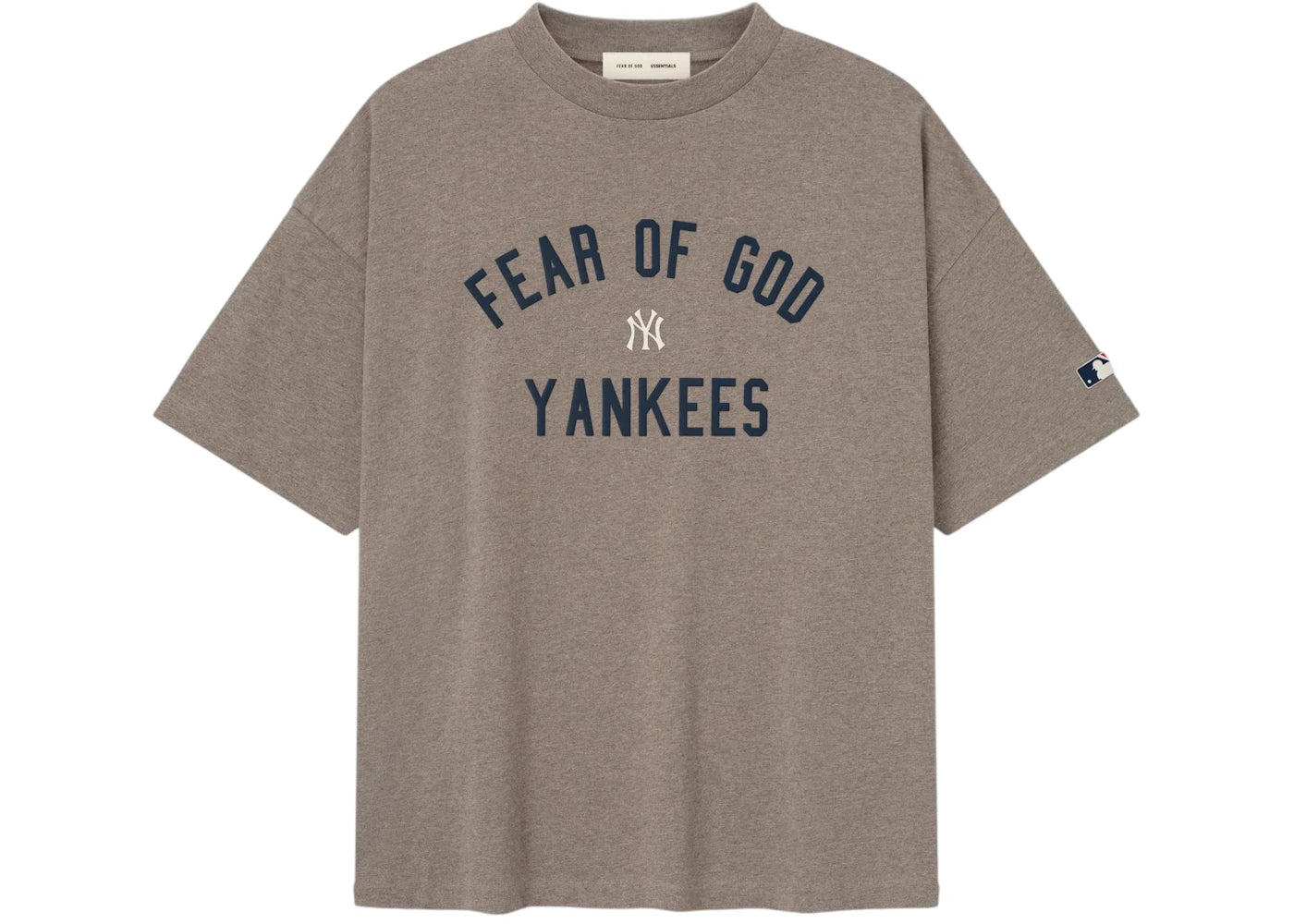 Fear of God Essentials Yankees 90's Tee Homestead Heather