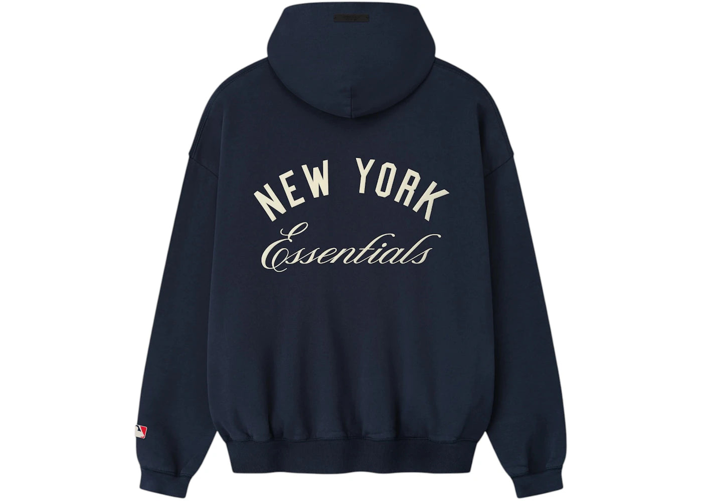Fear of God Essentials Yankees Sport Hoodie Dark Sapphire