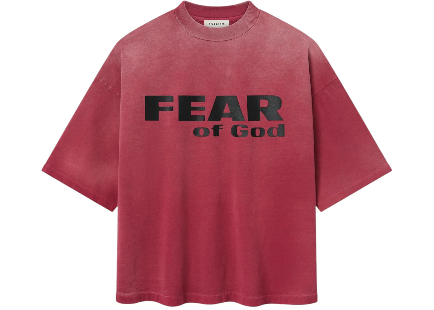 Fear of God Relaxed Fear Is Gone Tee Red/Black