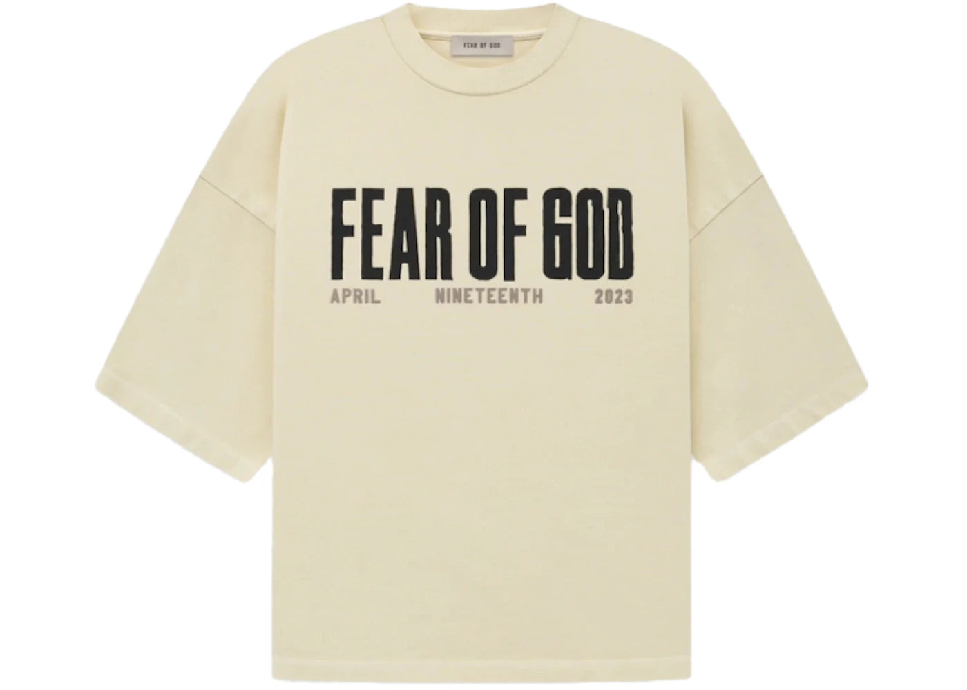 Fear of God x RRR123 April 19 Tee Light Brown