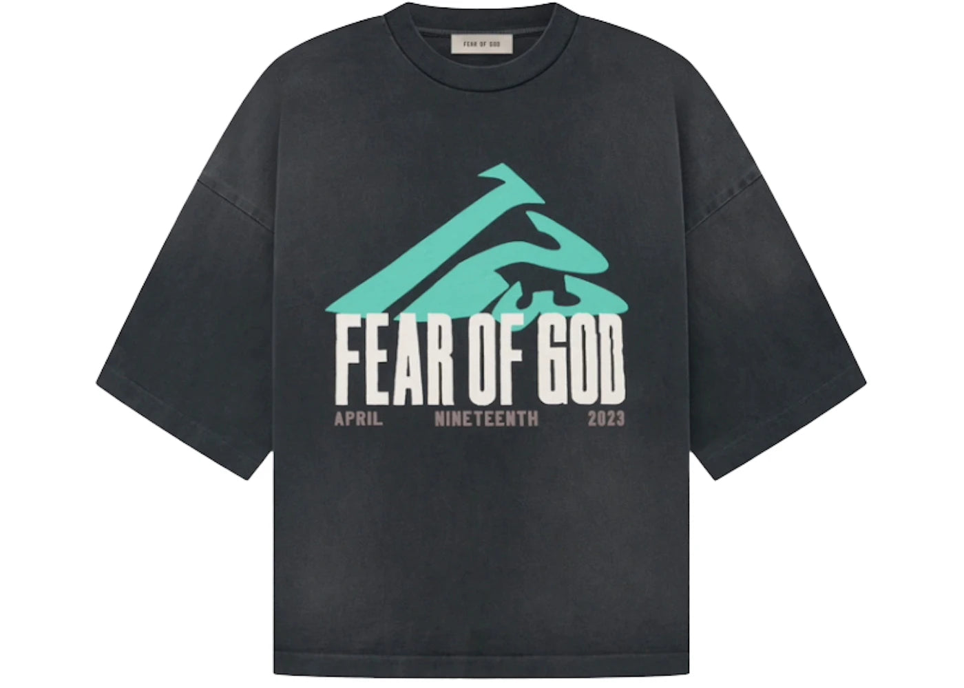 Fear of God x RRR123 Mountain Tee Black