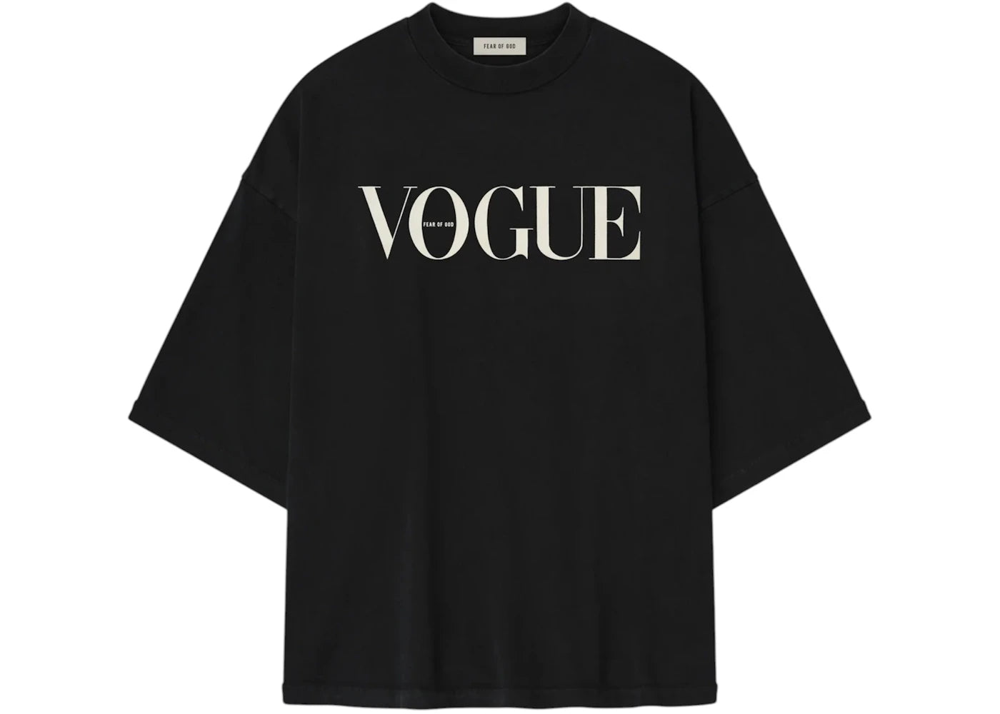 Fear of God x Vogue Hollywood Tee Black