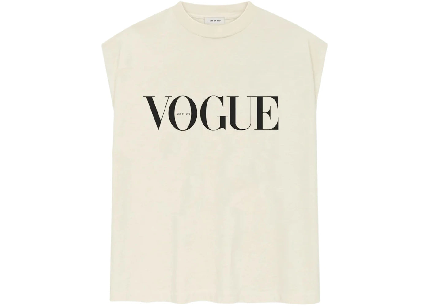 Fear of God x Vogue Muscle Tee Cream