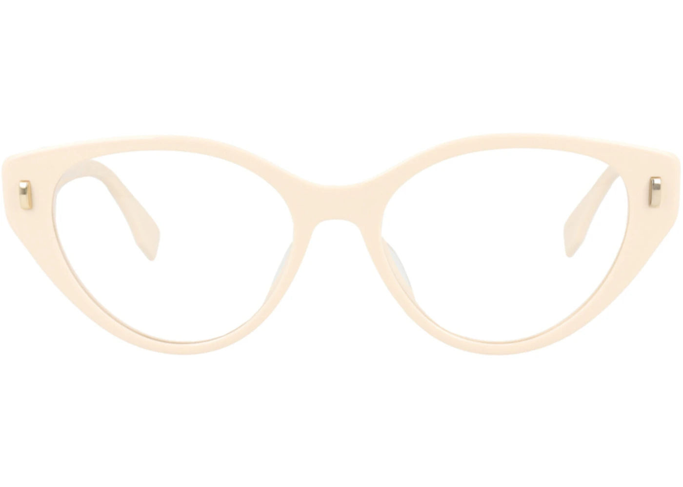 Fendi Cat Eye-Frame Acetate Optical Frames Ivory Ivory Transparent (FE50020I-53-025)