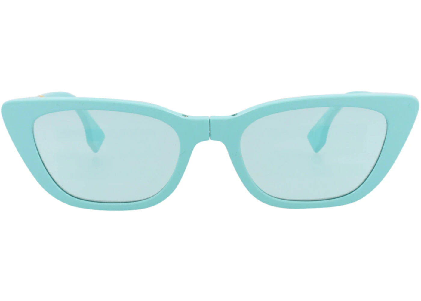 Fendi Cat Eye-Frame Injection Sunglasses Blue Blue Blue (FE40089I-53-90X)
