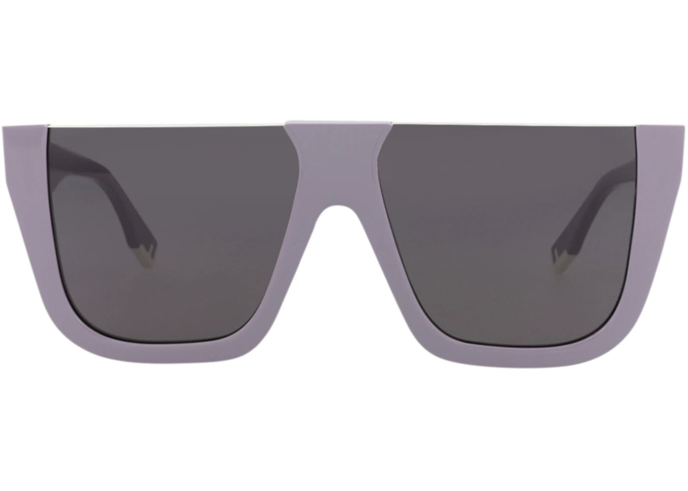 Fendi Shield-Frame Acetate Sunglasses Violet Violet Smoke (FE40136I-62-81A)